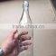 New Design Different Embossed Pattern Pack Usage China Glass Juice Bottle