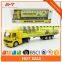 Free wheel alloy die cast model container truck