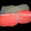 Fashionable design high visibility Black Reflective Piping for winbreaker