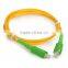 factory supply 2.0mm pvc duplex singlemode 9/125 sc/apc fiber optic patch cord