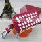 New Cartoon Fabric Art Key Bag/Cute Hand-Made Drawstring Key Pouch/Key Chain