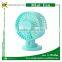 Colorful plastic hand fan table air cooling fan