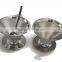 High quality stainless steel 304 Pour Over Coffee filter With Coffee Scoop