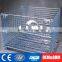 Tailored Collapsible Wire Container Tire Storage Folding Cage With Wheels