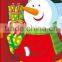 New Design plastic Christmas door decorations for home