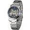 customize stainless steel bracelet automatic wrist watches for men