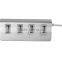 Good for gifts! Aluminium casing 4 port type c hub change to usb 2.0 hub for Macbook with LED indicators