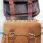 Real Leather Vintage Style Satchel Bag/pure Leather Office Bag