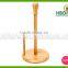 BSCI Factory High Quality Bamboo Wood Kitchen Roll Holder, Roll Holder Wholesale