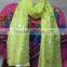 Fashionable/ Neon Polyester Fluorescent scarf/scarves