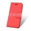 Classical red PU leather holder for iphone 6 case