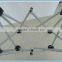 supermarket usage full aluminum promotional table stand