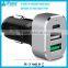 48w mini emergency mobile phone car charger qc 3.0 quick car charger, qualcomm charge 3.0 super fast mobile phone car charger