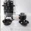 Keyo KY8570 16" multi function bbq smoker with chestnut pan and soup bowl