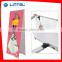 Advertising promotional display L banner stand