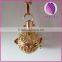 Hot-selling Round ball gold color Essential oil diffuser necklace cage locket