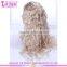 Wholesale 6a grade top quality malaysian human hair lace blonde u part wig