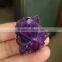 Wholesale Natural Amethyst Crystal Geode Cluster Gemstone Irregular Gold Plated Pendant