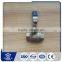 Testing according to API-598 stainless steel 2-piece stainless steel ball valve cf8m 2000 wog