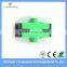 Manufacture Supply fiber optics SC simplex adapter,sc sm fiber adappter,sm sc adapter