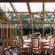 High quality sliding style aluminium wood clading windows and doors system