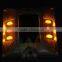 Solar Road Shenzhen Manufacturer 3M Cat Reflector Yellow Amber Flashing Safety Light