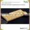 Custom made wireless bamboo keyboard and mouse with cheap price and accepte customized logo