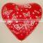 Printed heart shaped balloon /wholesale balloon China factory