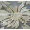 Lovely Sunflower Chemical Milk Polyester Embroidery Lace Fabric for Children Dress
