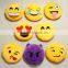 Cute and funny plush emoji pillows