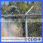Galvanized plastic chain link wire fencing cyclone wire mesh fencing