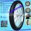 20x2.125 cart wheel (for dog cart, Rubbish cart, hospital cart )