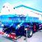 JAC high pressure water and suction truck,high pressure washing suction truck 5cbm
