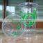 Clear custom printed pp plastic water cup