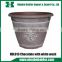 2017 decorative plastic plant pots from china supplier