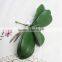 SJ013831 High quality real touch leaves from artificial phalaenopsis orchid flower/orchid leaves