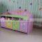 Kids Lovely Green Wooden Shoe Cabinet