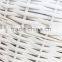 Large home cheap unique round storage wicker white wash laundry basket