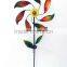 Metal Wind Spinner From Quanzhou Factory for Out Door Garden Stake Decoration