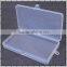 Clear Polypropylene Mini Storage box with Hinged Lid,Snap Closure
