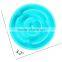 safty pet product plastic slow feed dog/pet bowl, Anti-Chocking Feeder, Healthy Diet For Dog