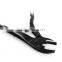 High quality black 10"electrophoresis locking pliers with straight jaw design