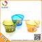 Promotional top quality bucket with lid
