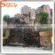 garden and home stone wall water fountains waterfalls artificial fiberglass garden rock water fountain