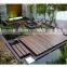 Outdoor Strand Woven Decking Tile Unit Dark Carbonized Bamboo Flooring With Matt Finish For Contractor and wholesaler Dealer