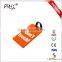 Customized Silicone Rubber Luggage Bag Label Tag , Soft PVC Silicone Luggage Tag