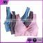 one shoulder sports women bra top yoga women sport bra pad