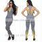 The new fashion ladies design pictures of sexy girls wearing sports leisure tight h vest jumpsuit for women
