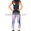 unique design women sexy tight pants lady print legging pants