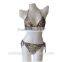 Top Quality Printing Triangle Women Bikini Swimwear